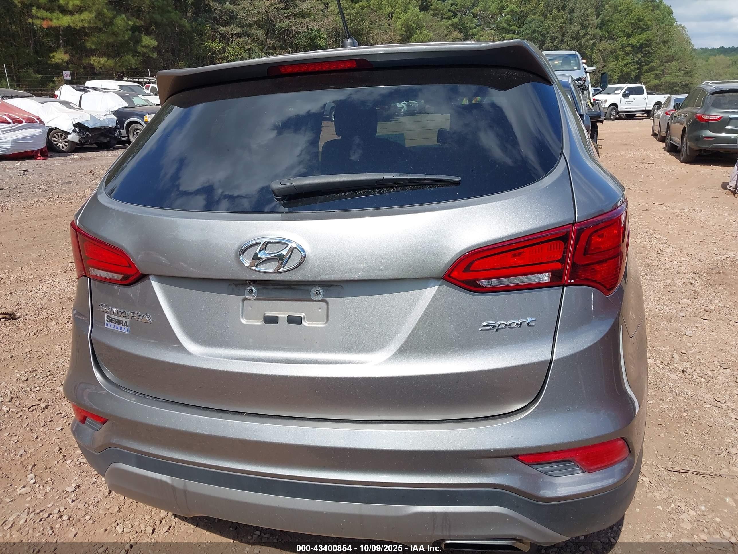 2018 Hyundai Santa Fe Sport 2.4l Серый vin: 5XYZT3LB2JG532410