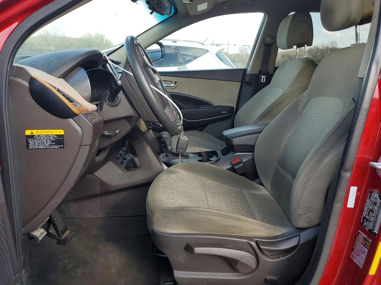 2013 Hyundai Santa Fe Sport 2.4l Red vin: 5XYZT3LB3DG002757
