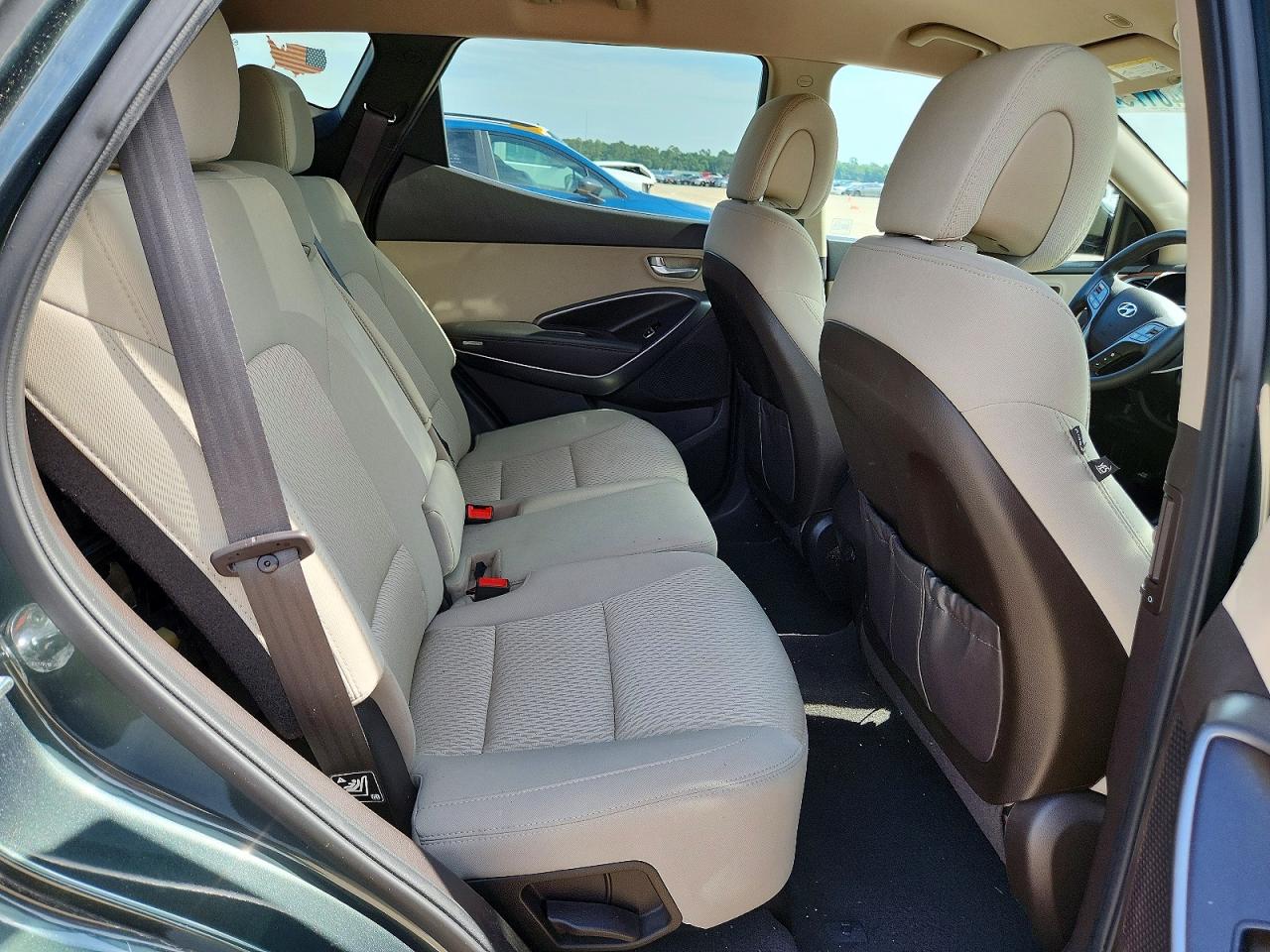 2013 Hyundai Santa Fe Sport 2.4l Green vin: 5XYZT3LB3DG062263