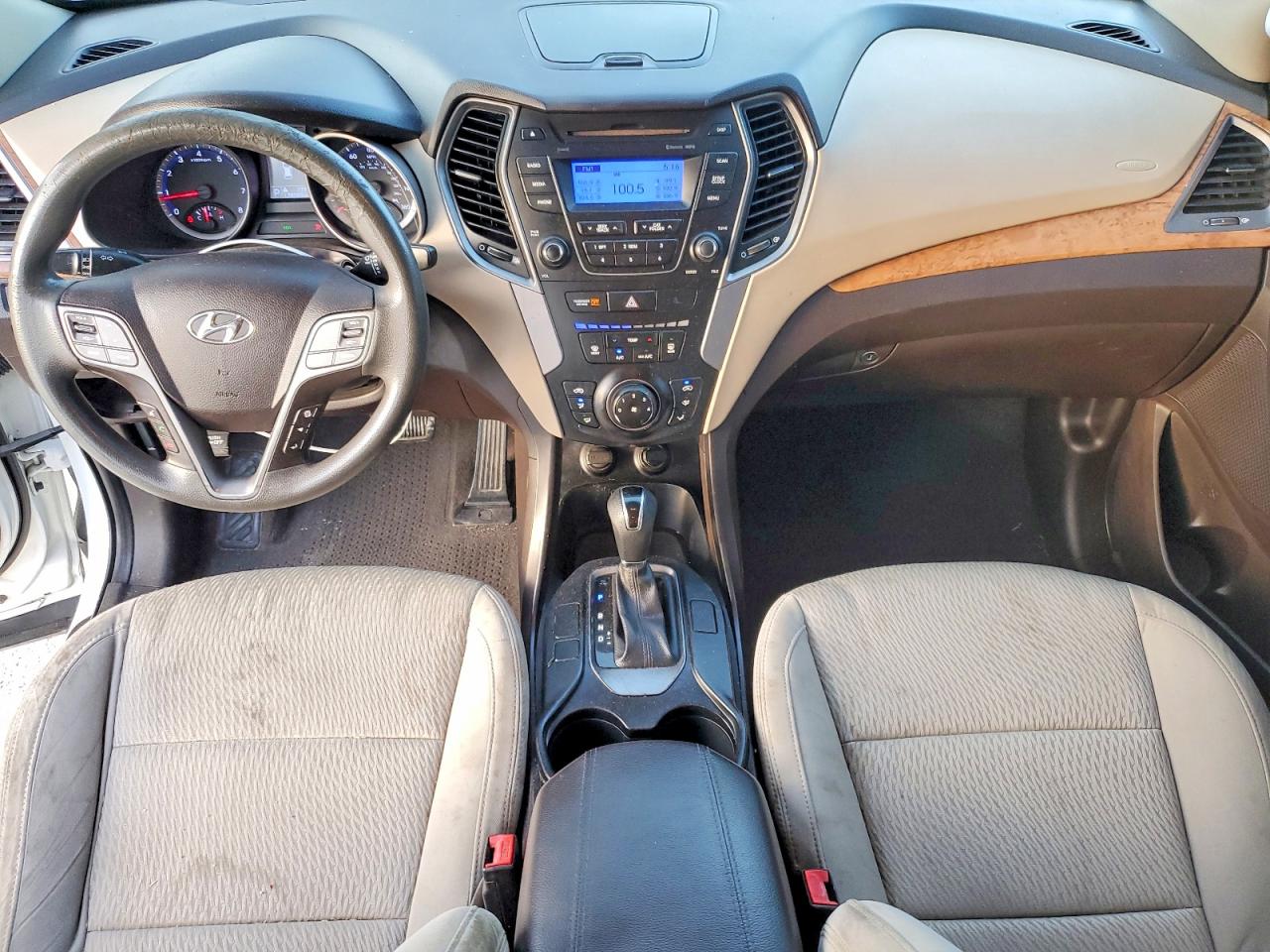 2013 Hyundai Santa Fe Sport White vin: 5XYZT3LB3DG113518
