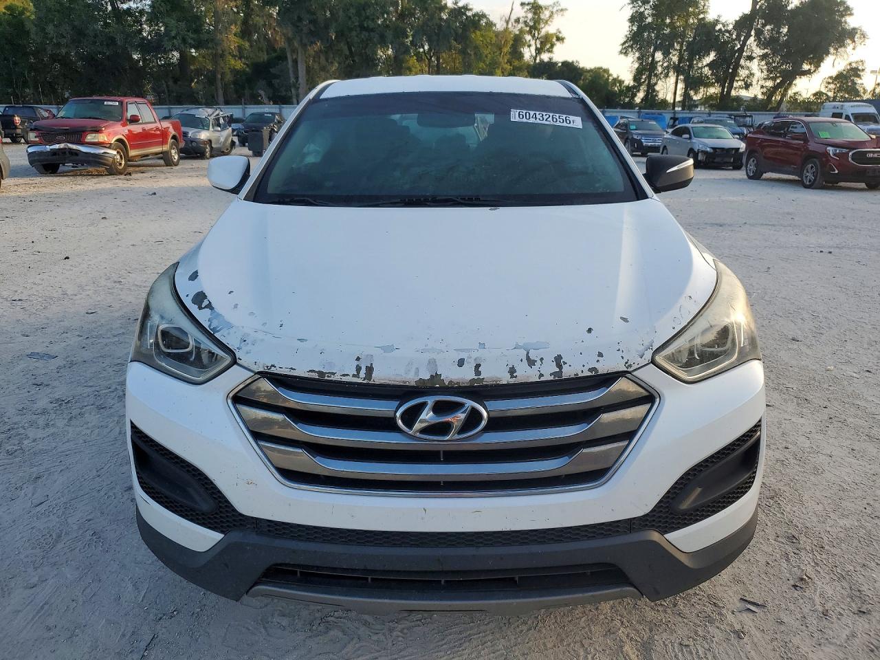 2013 Hyundai Santa Fe Sport White vin: 5XYZT3LB3DG113518