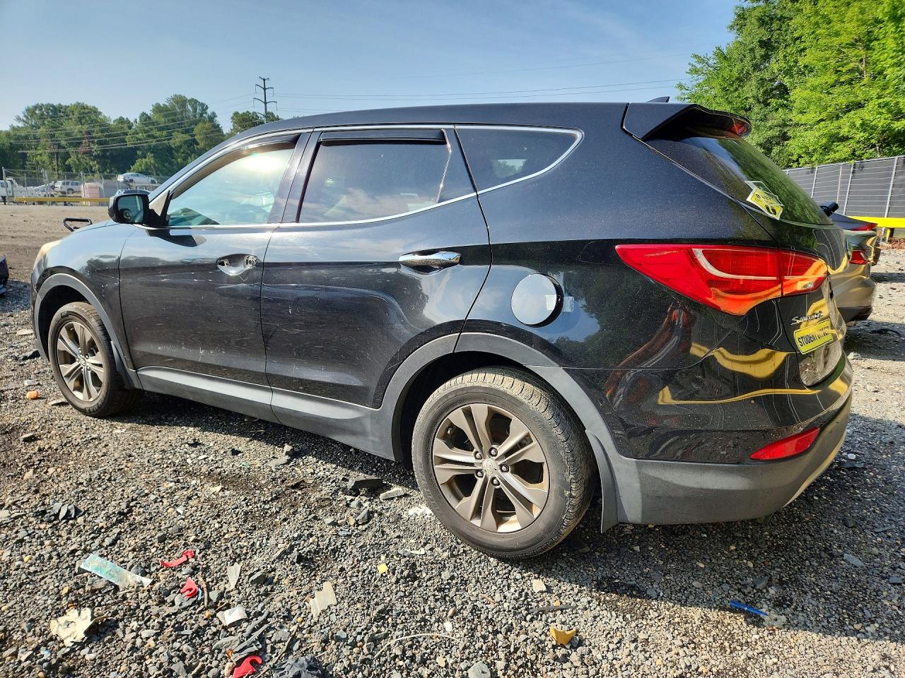 2013 Hyundai Santa Fe Sport 2.4l Black vin: 5XYZT3LB3DG119092