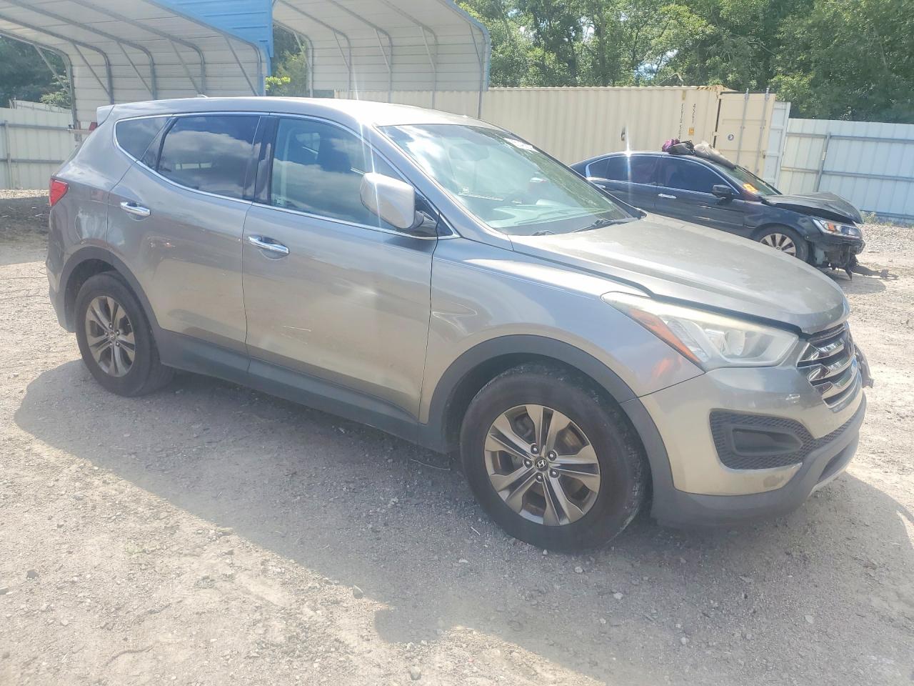 2013 Hyundai Santa Fe Sport 2.4l Silver vin: 5XYZT3LB3DG119299