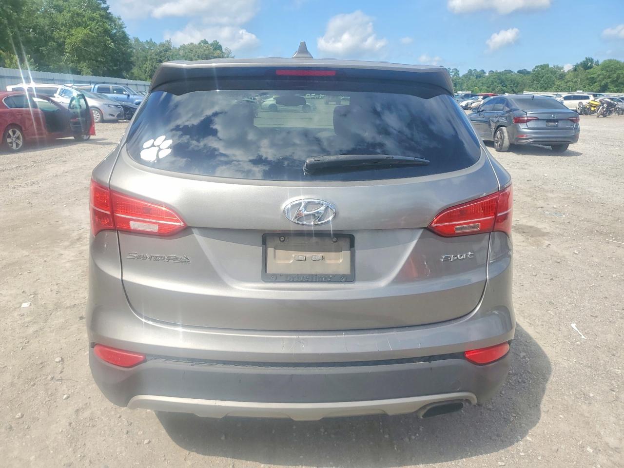 2013 Hyundai Santa Fe Sport 2.4l Silver vin: 5XYZT3LB3DG119299