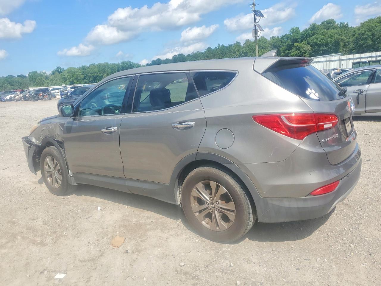 2013 Hyundai Santa Fe Sport 2.4l Silver vin: 5XYZT3LB3DG119299