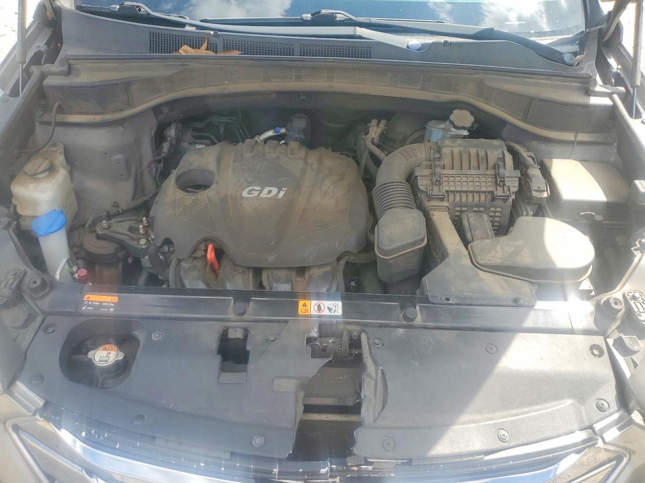 2013 Hyundai Santa Fe Sport 2.4l Silver vin: 5XYZT3LB3DG119299