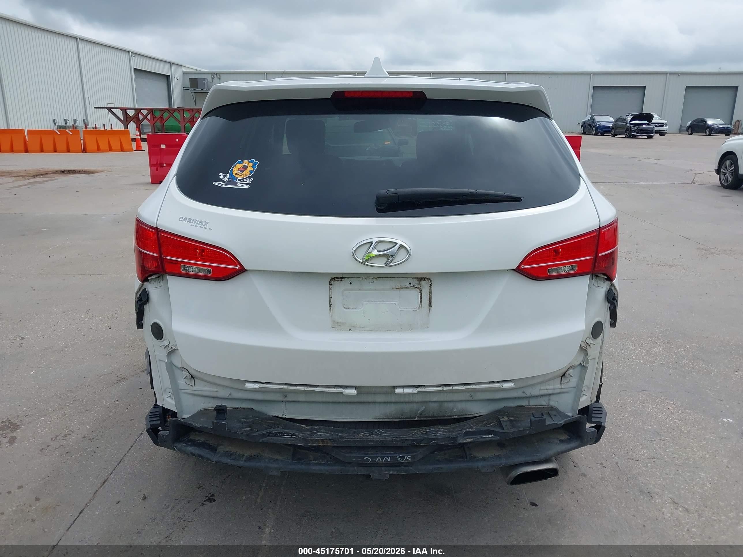 2014 Hyundai Santa Fe Sport 2.4l Белый vin: 5XYZT3LB3EG177141