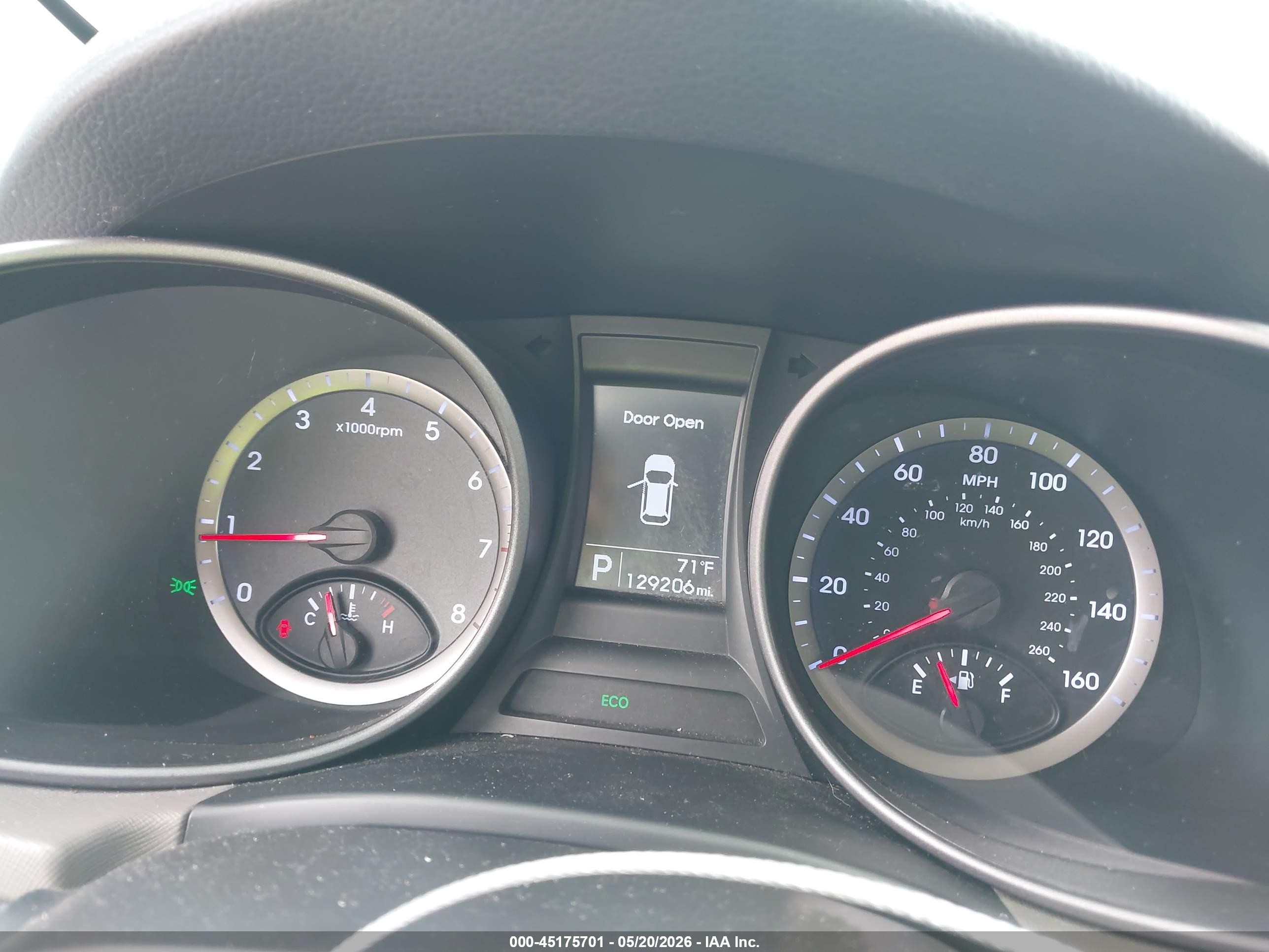 2014 Hyundai Santa Fe Sport 2.4l Белый vin: 5XYZT3LB3EG177141