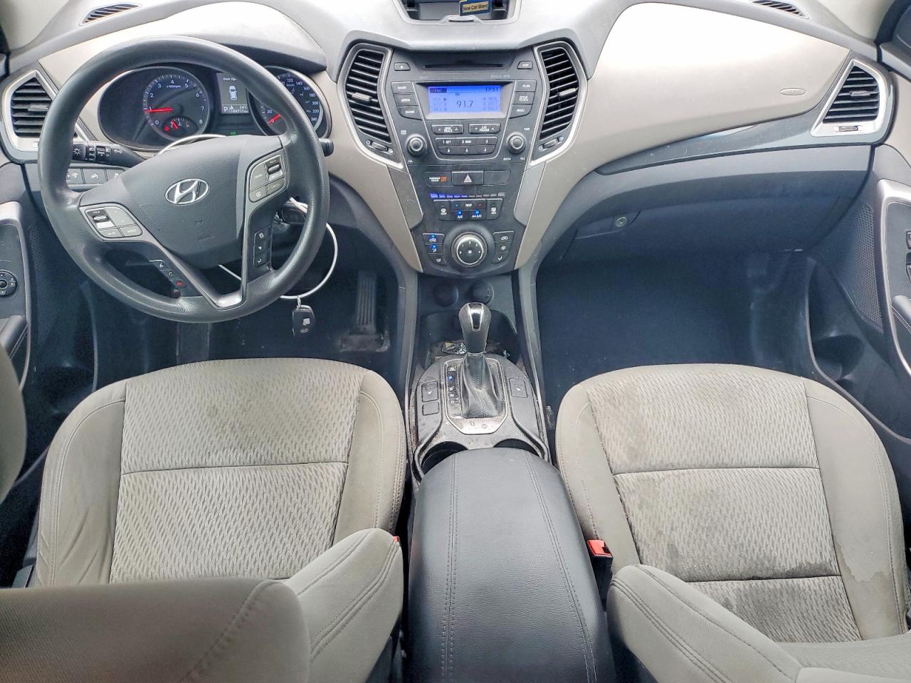 2015 Hyundai Santa Fe Sport 2.4l White vin: 5XYZT3LB3FG233192