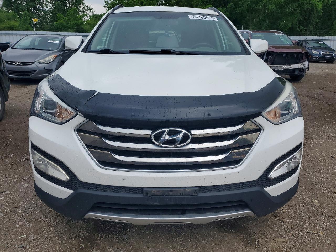 2015 Hyundai Santa Fe Sport 2.4l White vin: 5XYZT3LB3FG233192