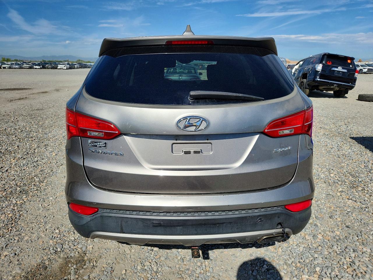 2015 Hyundai Santa Fe Sport 2.4l Gray vin: 5XYZT3LB3FG260005