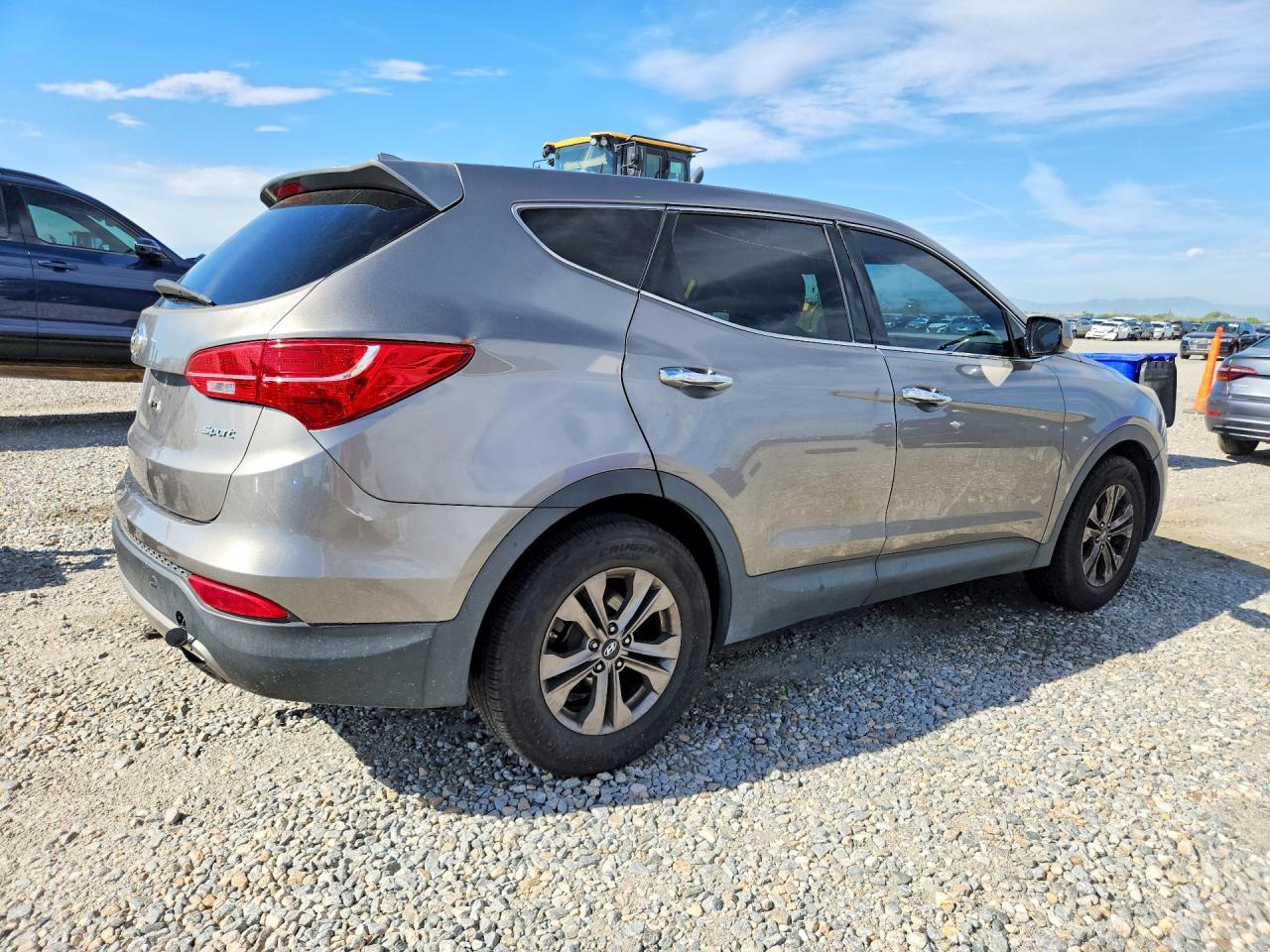 2015 Hyundai Santa Fe Sport 2.4l Gray vin: 5XYZT3LB3FG260005