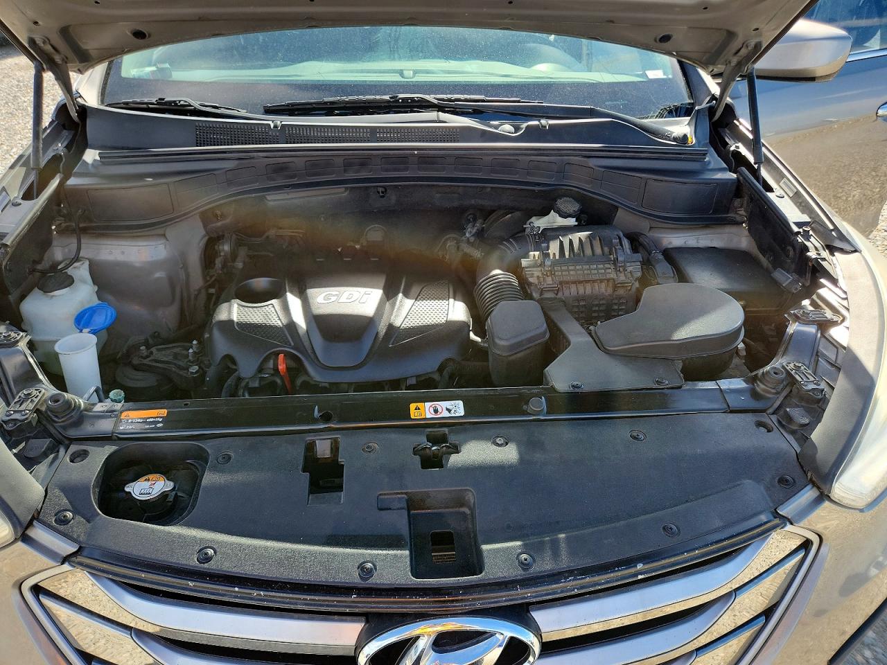 2015 Hyundai Santa Fe Sport 2.4l Gray vin: 5XYZT3LB3FG260005