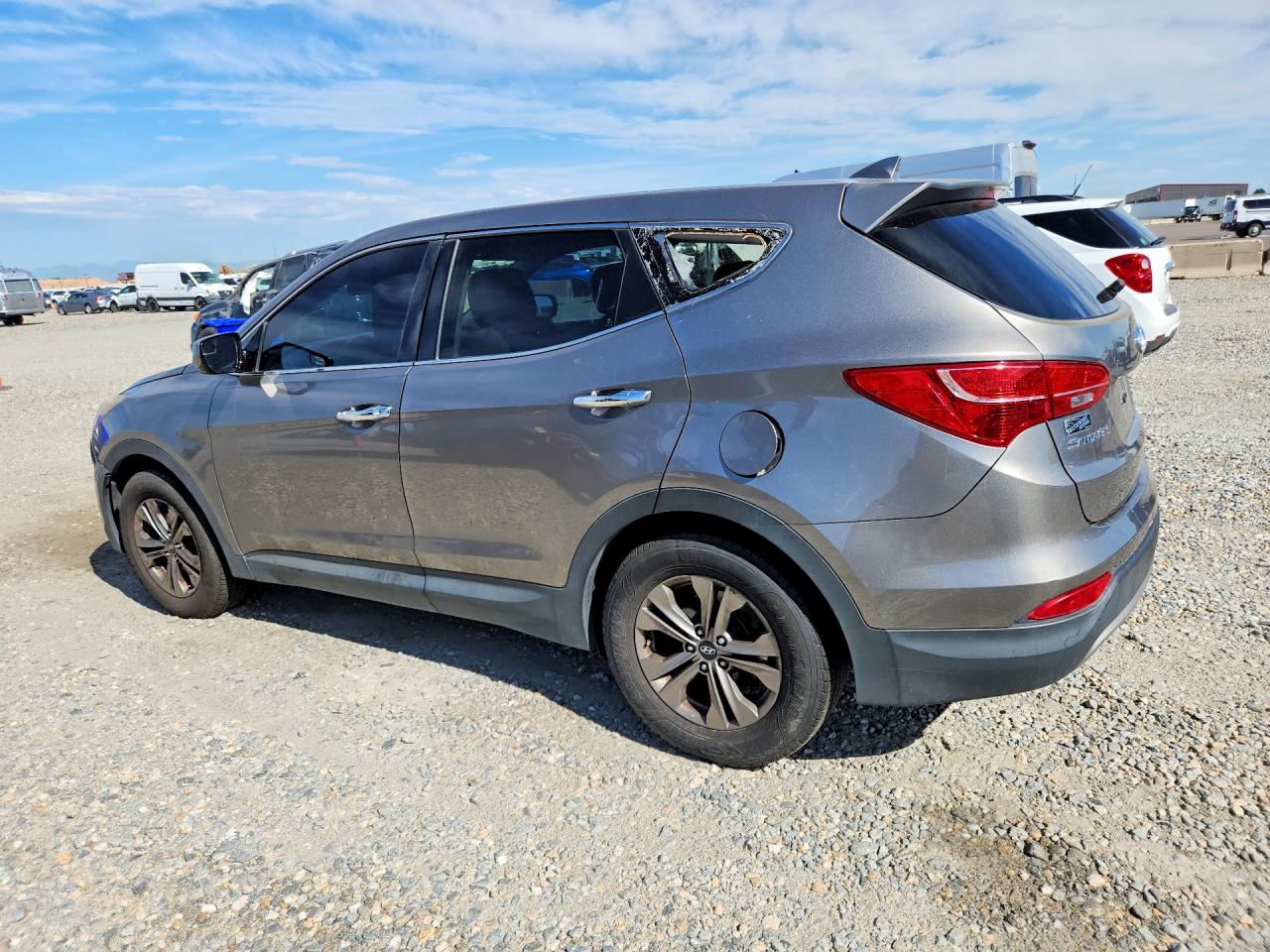 2015 Hyundai Santa Fe Sport 2.4l Gray vin: 5XYZT3LB3FG260005