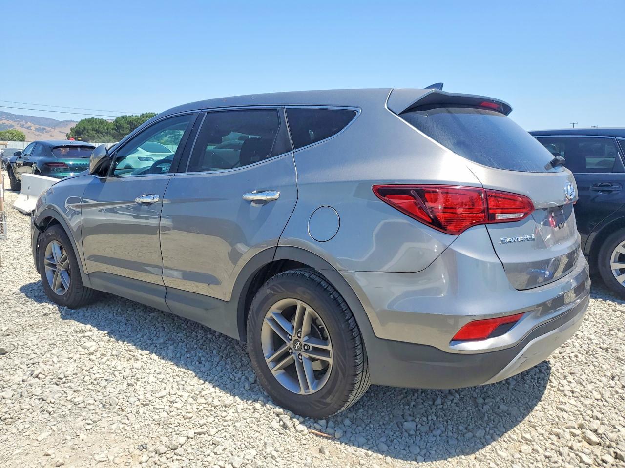 2017 Hyundai Santa Fe Sport 2.4l Gray vin: 5XYZT3LB3HG419401