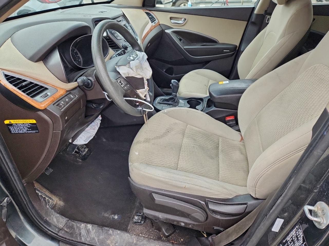 2013 Hyundai Santa Fe Sport Gray vin: 5XYZT3LB4DG009412