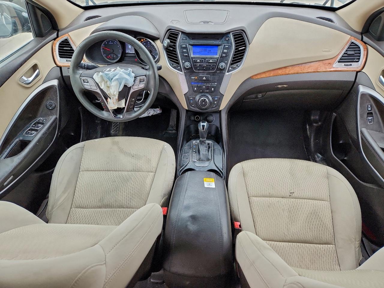 2013 Hyundai Santa Fe Sport Gray vin: 5XYZT3LB4DG009412