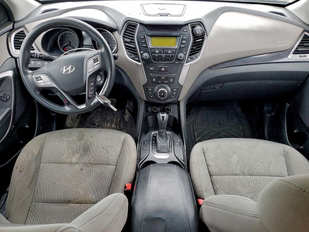 2013 Hyundai Santa Fe Sport Gray vin: 5XYZT3LB4DG018935