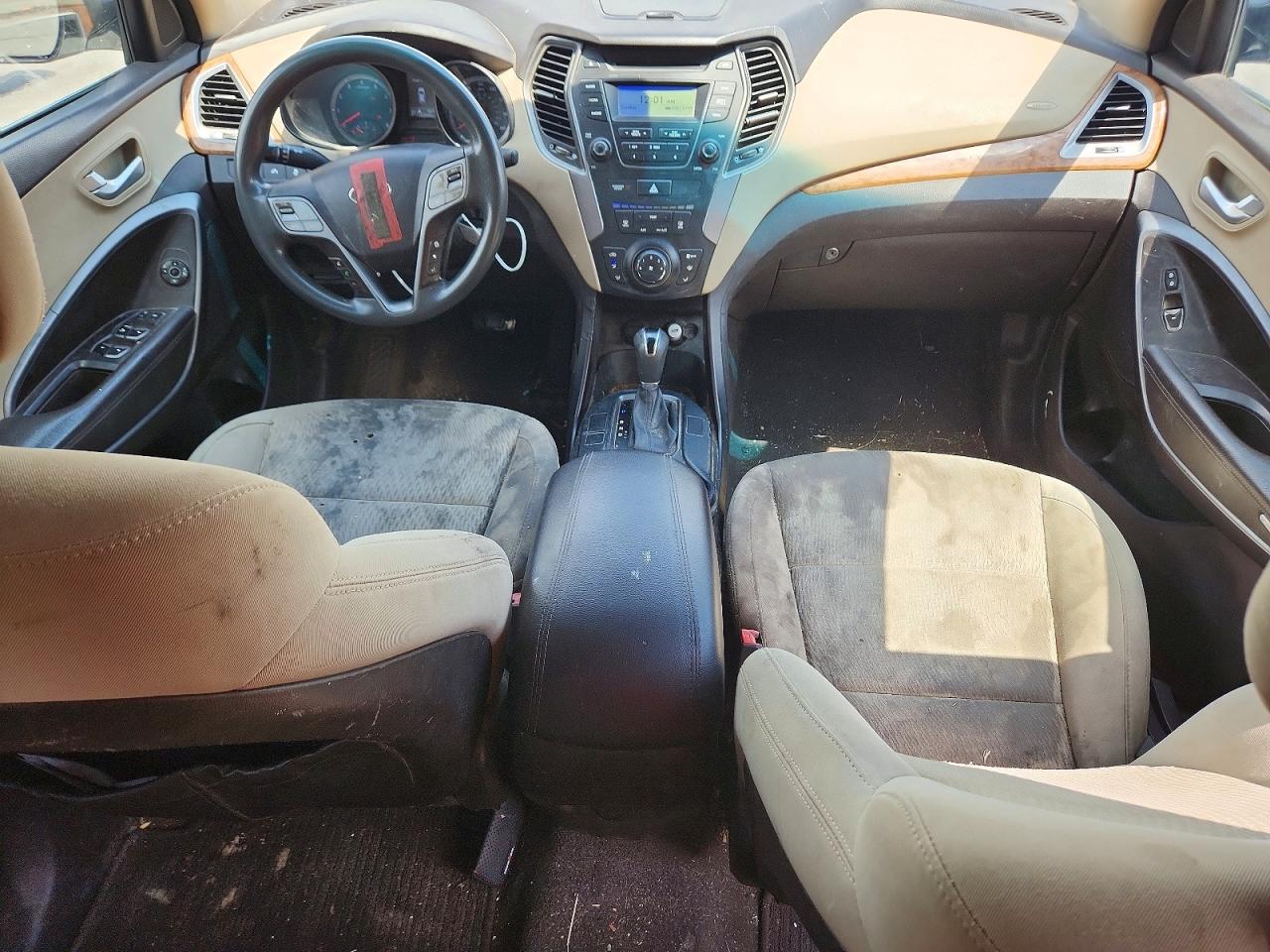 2013 Hyundai Santa Fe Sport 2.4l White vin: 5XYZT3LB4DG046881