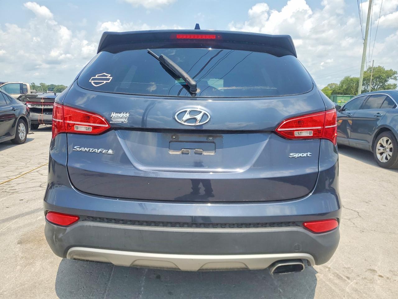 2013 Hyundai Santa Fe Sport 2.4l Синий vin: 5XYZT3LB4DG053779