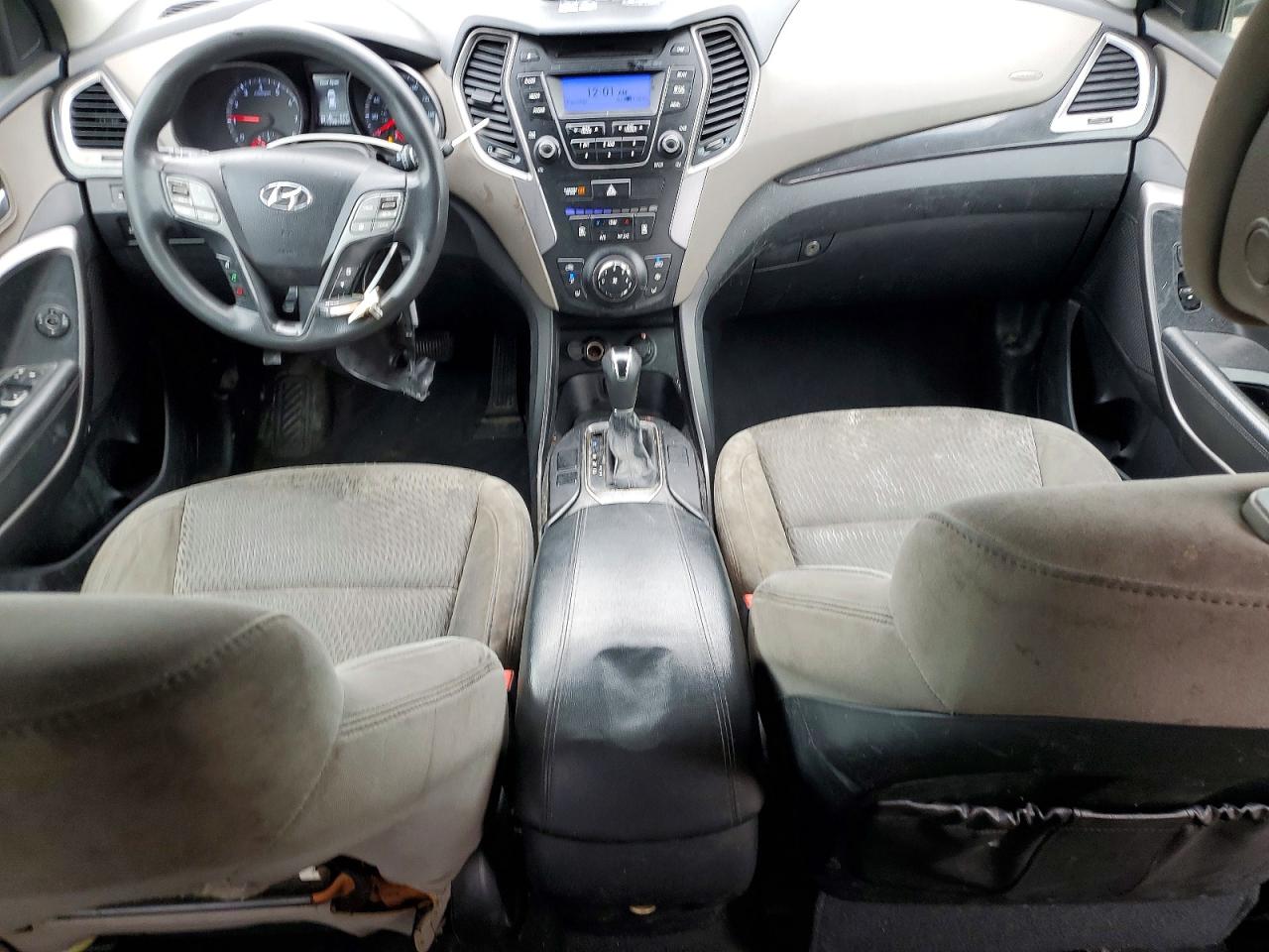 2013 Hyundai Santa Fe Sport Черный vin: 5XYZT3LB4DG081274