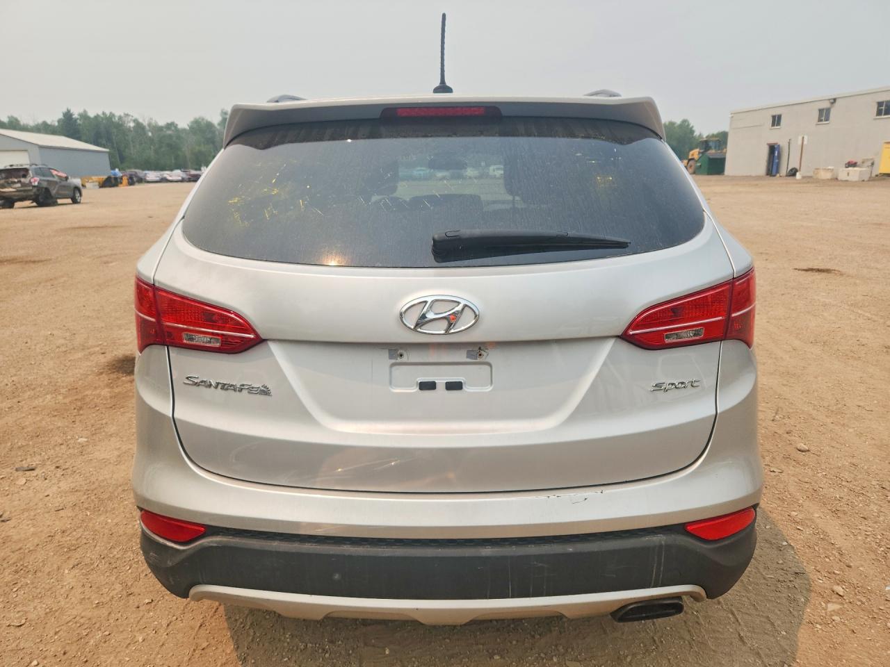 2013 Hyundai Santa Fe Sport 2.4l Silver vin: 5XYZT3LB4DG107615