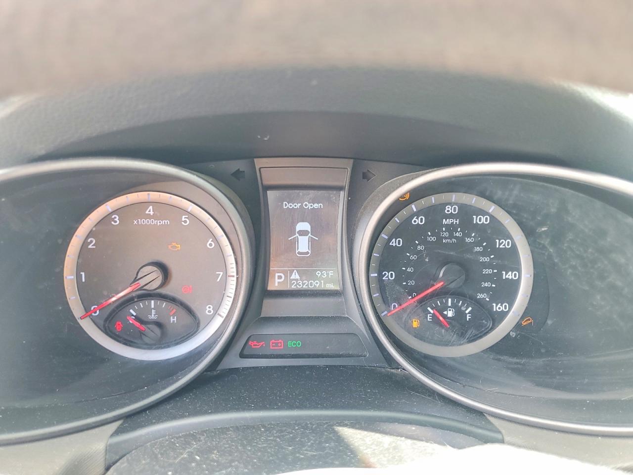 2013 Hyundai Santa Fe Sport 2.4l Gray vin: 5XYZT3LB4DG116461