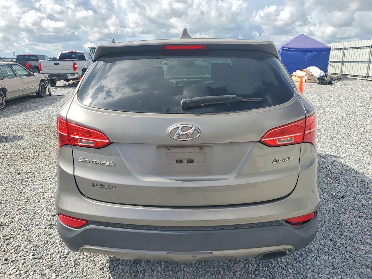 2013 Hyundai Santa Fe Sport 2.4l Gray vin: 5XYZT3LB4DG116461