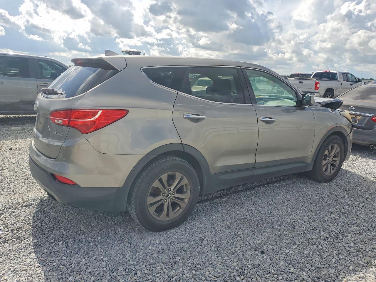 2013 Hyundai Santa Fe Sport 2.4l Gray vin: 5XYZT3LB4DG116461