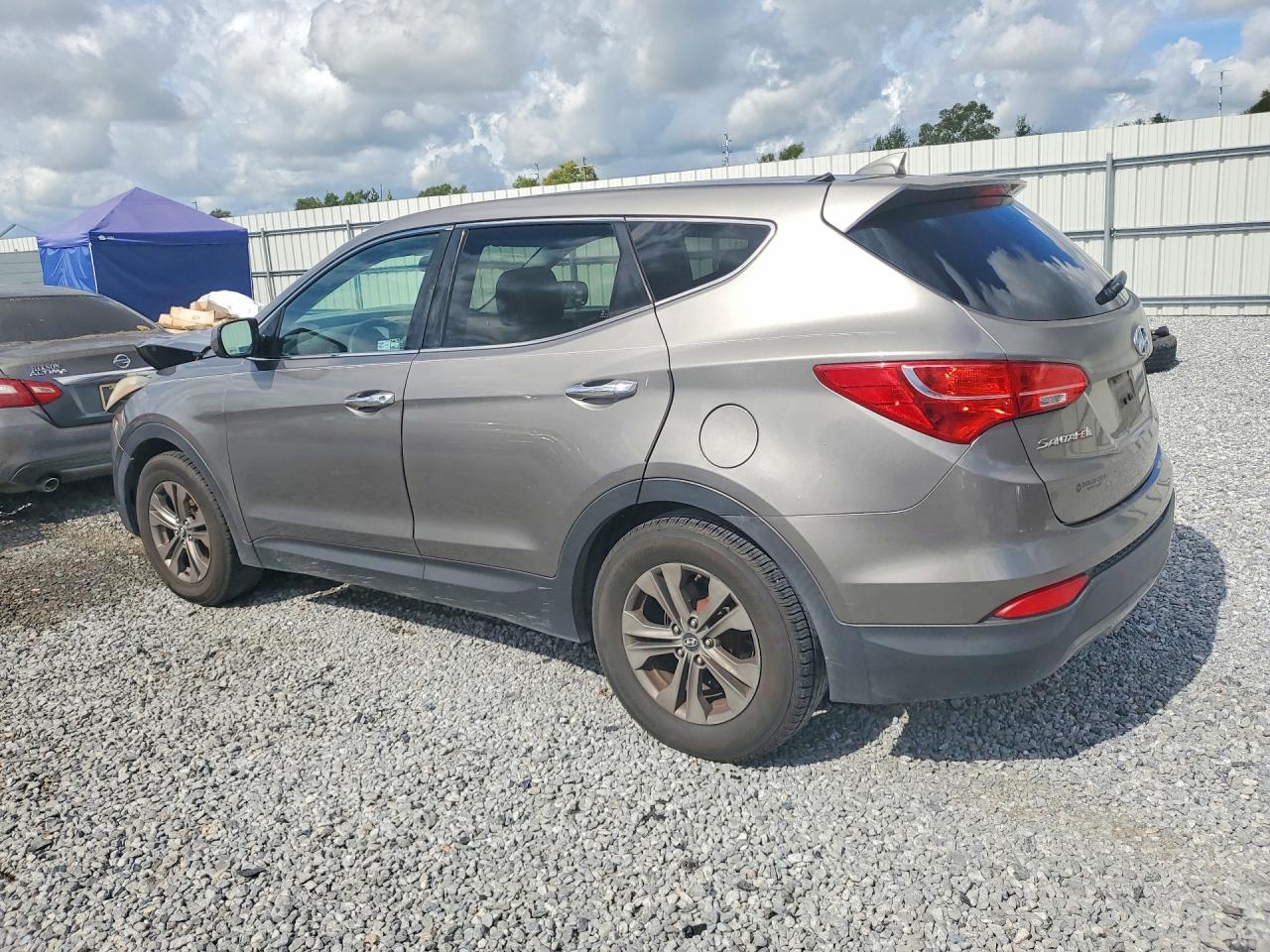 2013 Hyundai Santa Fe Sport 2.4l Gray vin: 5XYZT3LB4DG116461