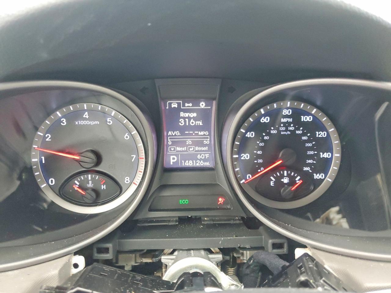 2014 Hyundai Santa Fe Sport 2.4l Blue vin: 5XYZT3LB4EG162616