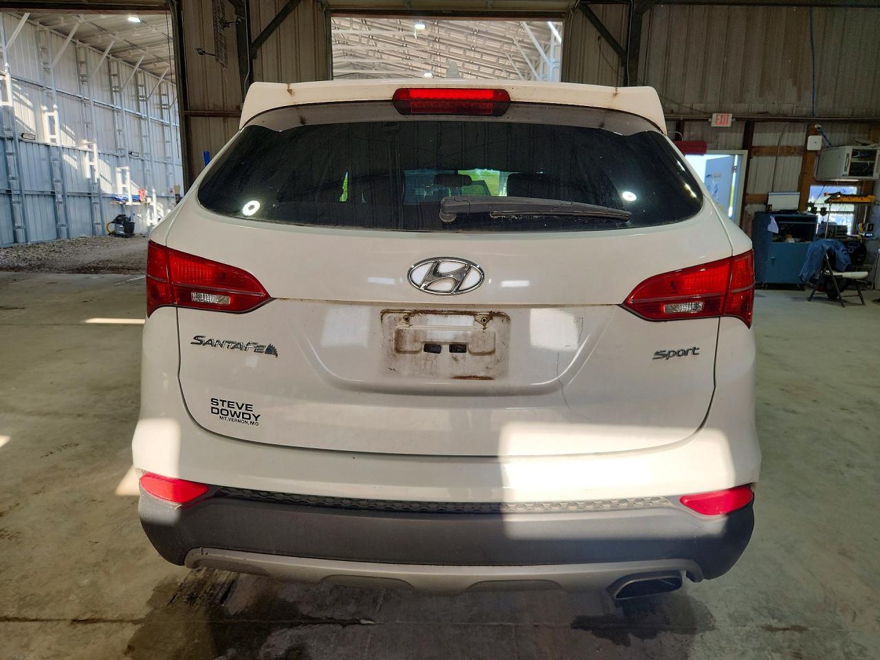 2014 Hyundai Santa Fe Sport 2.4l White vin: 5XYZT3LB4EG162633