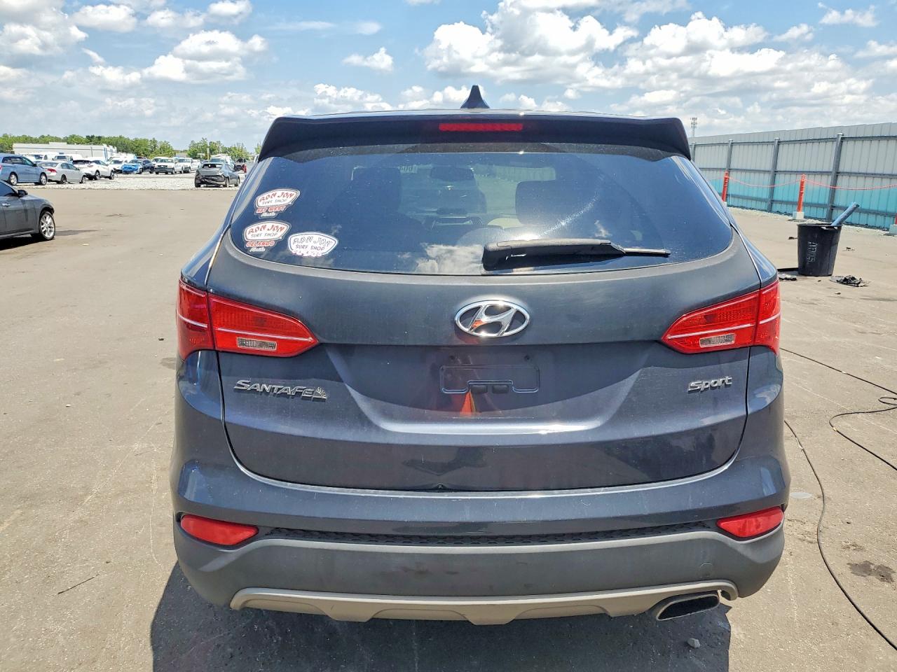 2014 Hyundai Santa Fe Sport 2.4l Серый vin: 5XYZT3LB4EG164589