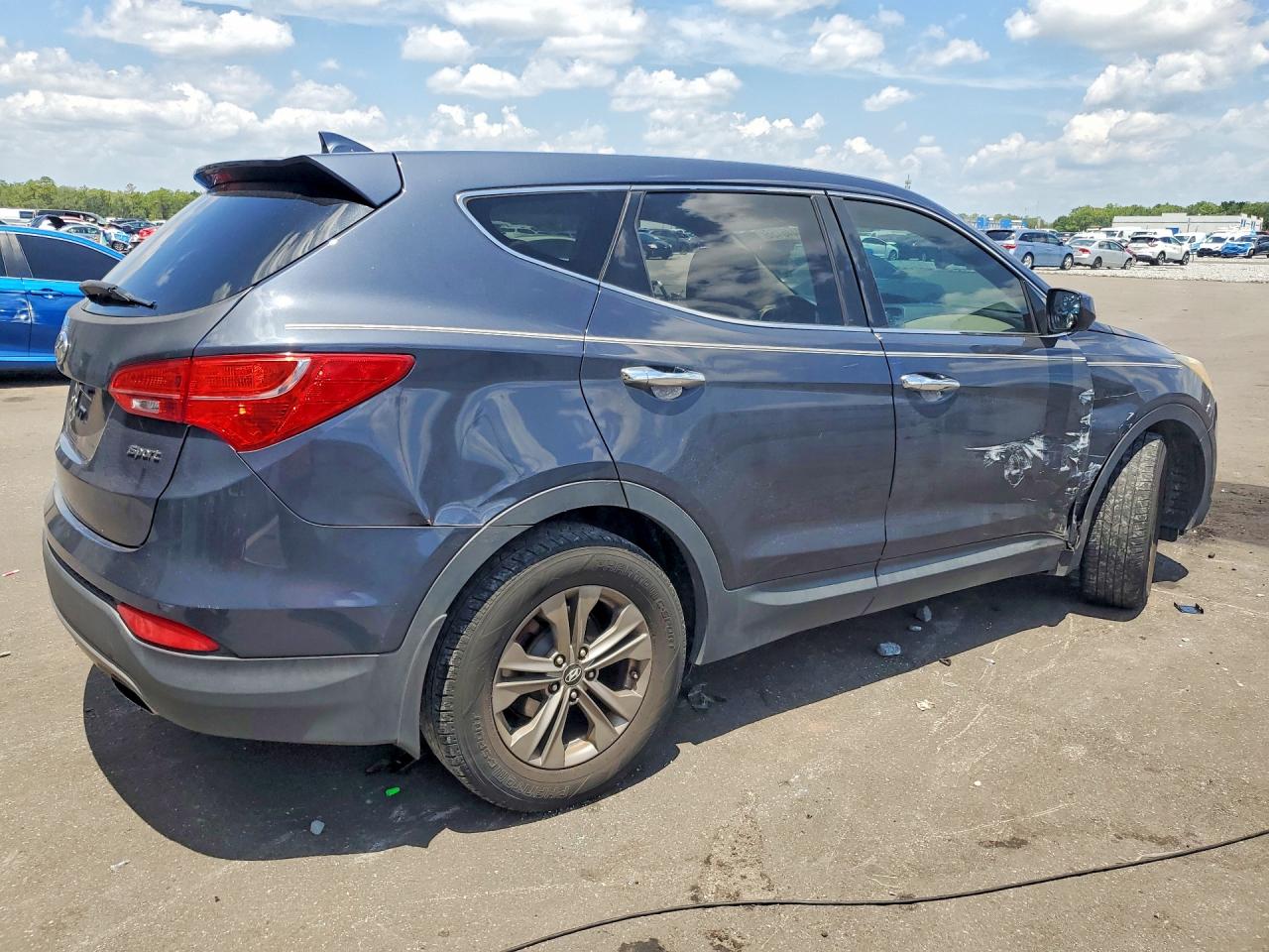 2014 Hyundai Santa Fe Sport 2.4l Серый vin: 5XYZT3LB4EG164589