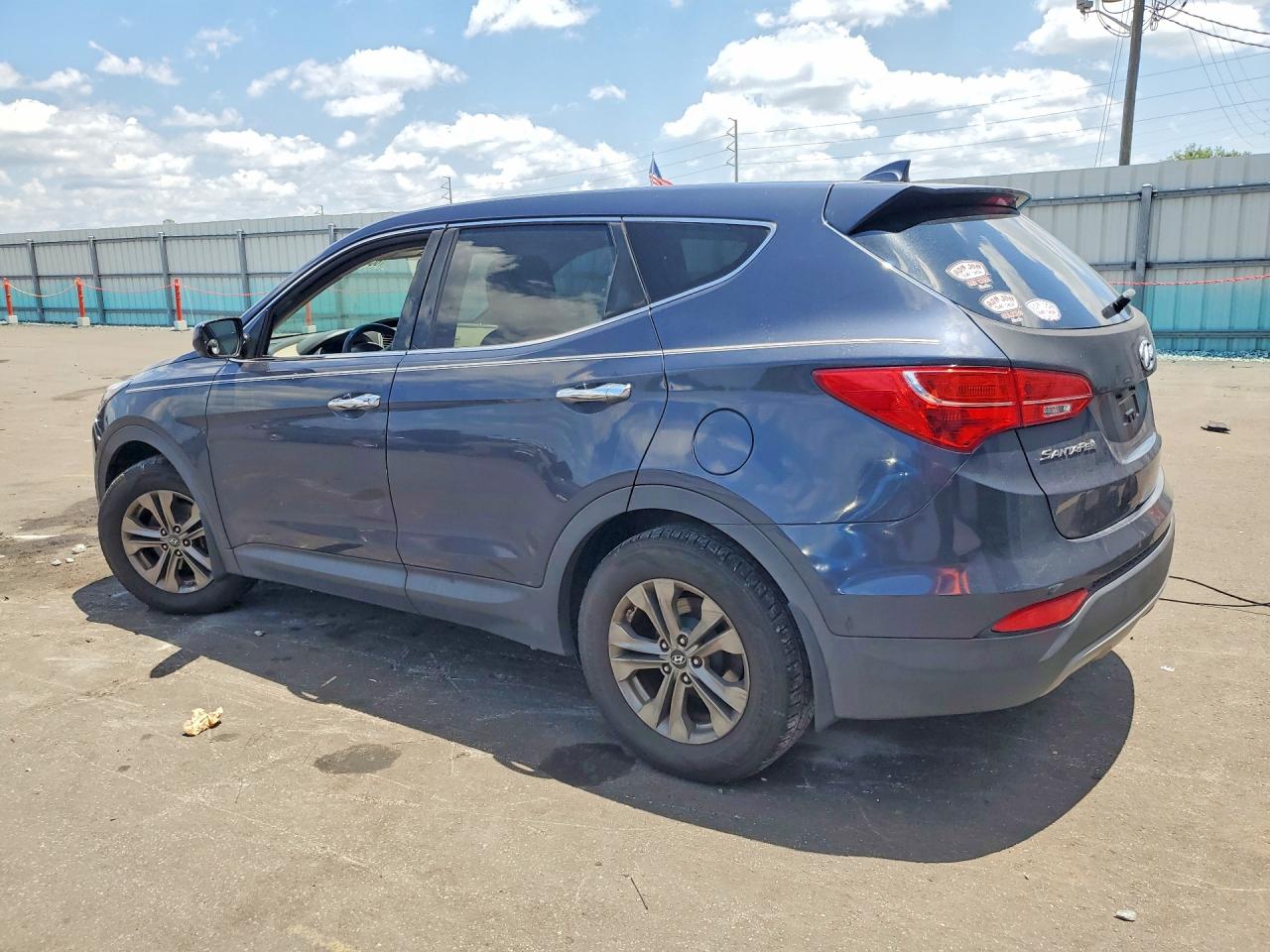 2014 Hyundai Santa Fe Sport 2.4l Серый vin: 5XYZT3LB4EG164589