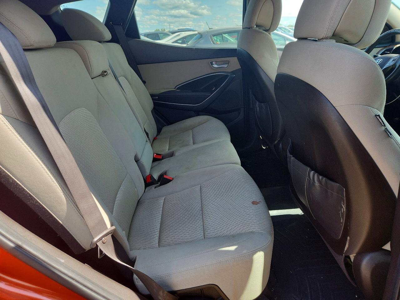 2015 Hyundai Santa Fe Sport 2.4l Orange vin: 5XYZT3LB4FG235212