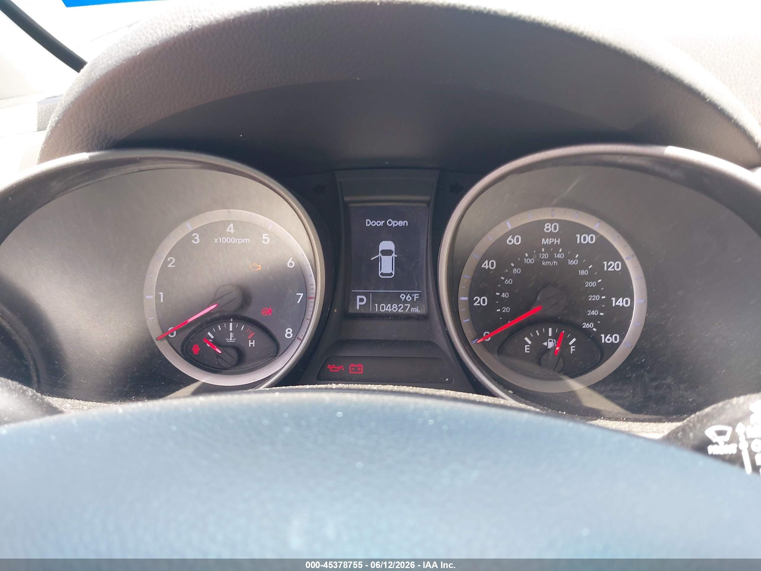 2015 Hyundai Santa Fe Sport 2.4l Blue vin: 5XYZT3LB4FG237980