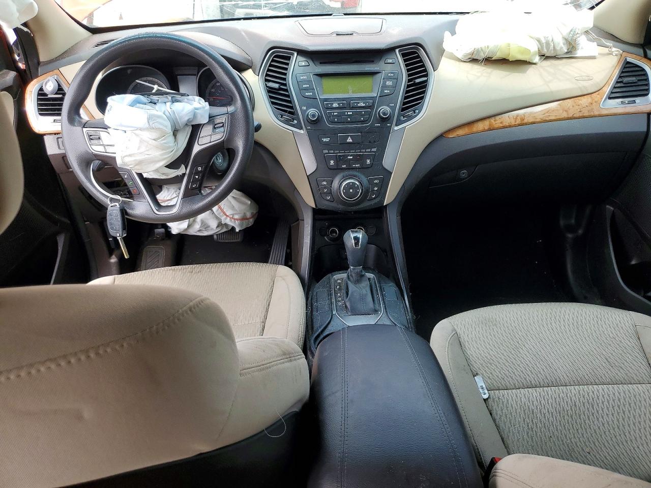 2015 Hyundai Santa Fe Sport 2.4l Orange vin: 5XYZT3LB4FG253144
