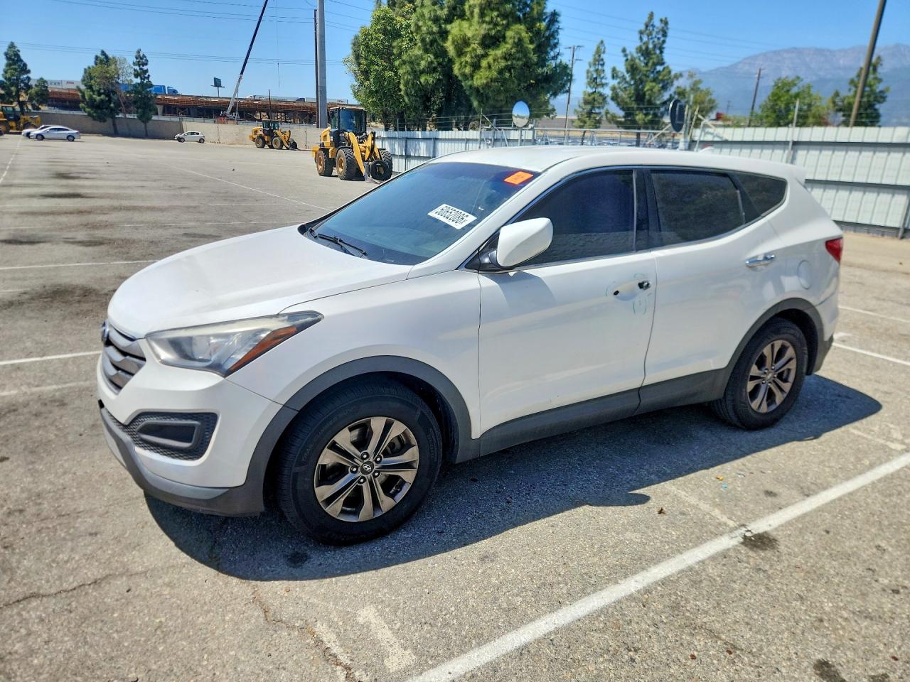2015 Hyundai Santa Fe Sport 2.4l White vin: 5XYZT3LB4FG269182