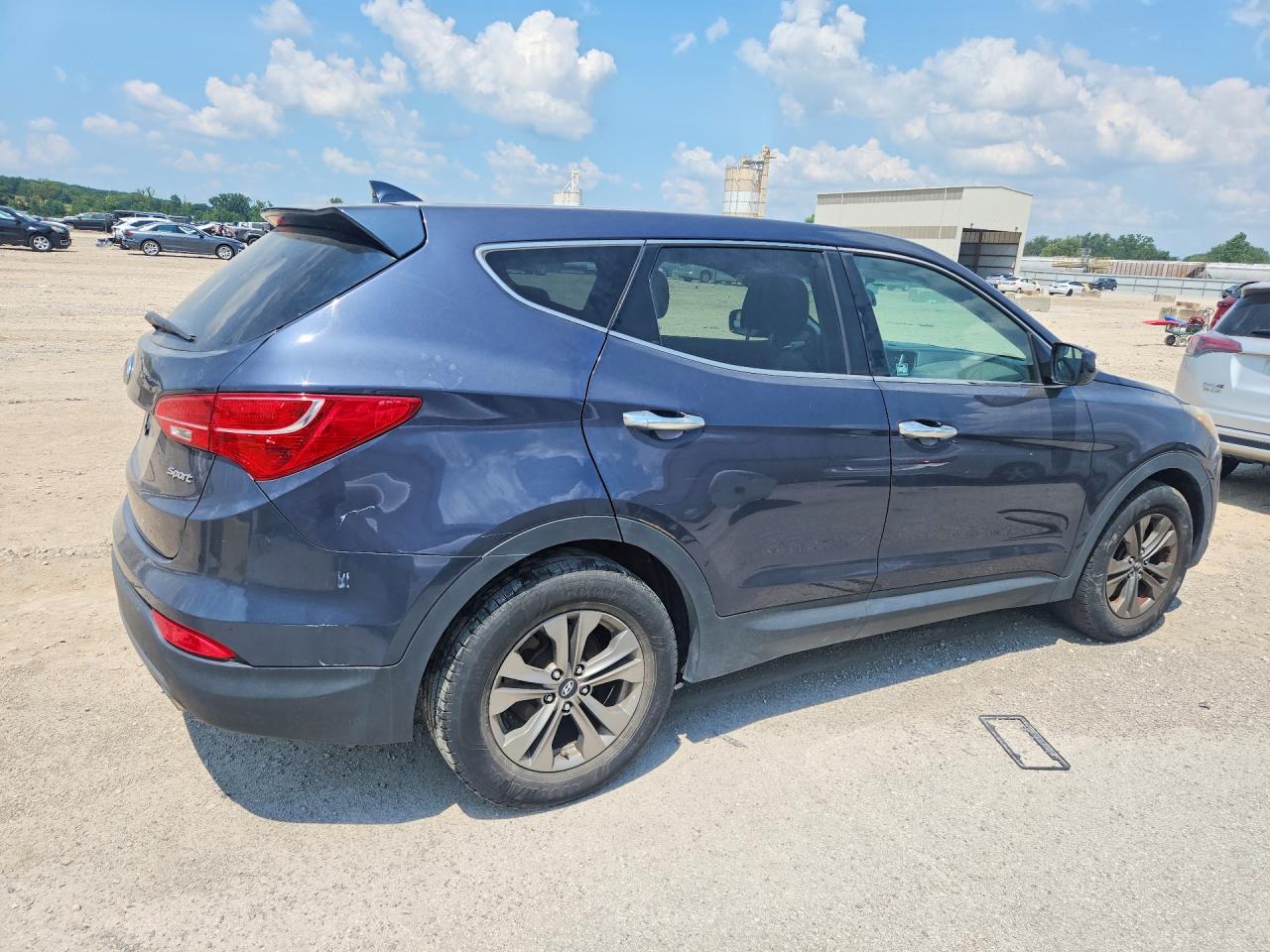 2015 Hyundai Santa Fe Sport 2.4l Blue vin: 5XYZT3LB4FG271739