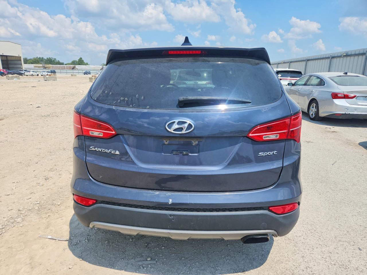 2015 Hyundai Santa Fe Sport 2.4l Blue vin: 5XYZT3LB4FG271739