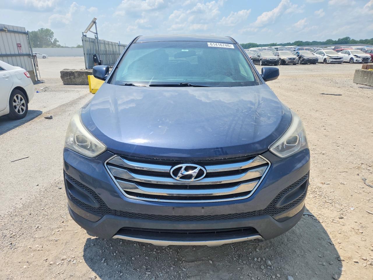 2015 Hyundai Santa Fe Sport 2.4l Blue vin: 5XYZT3LB4FG271739