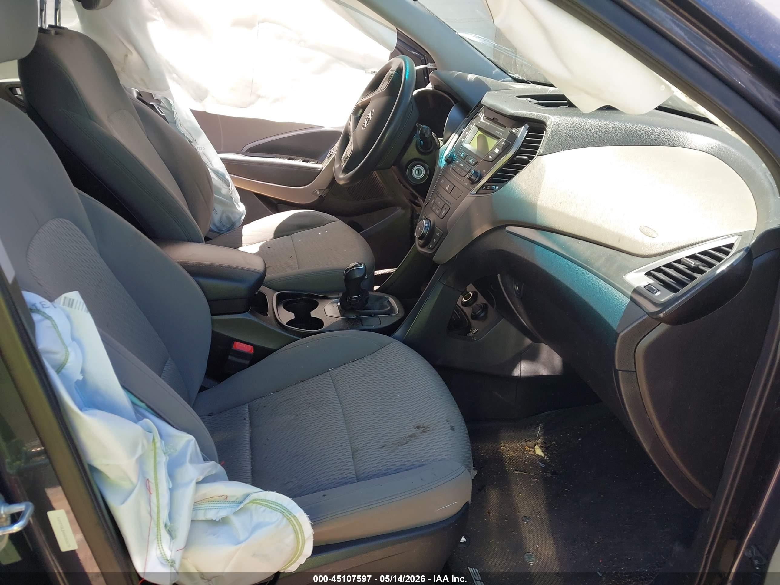 2016 Hyundai Santa Fe Sport 2.4l Blue vin: 5XYZT3LB4GG353178
