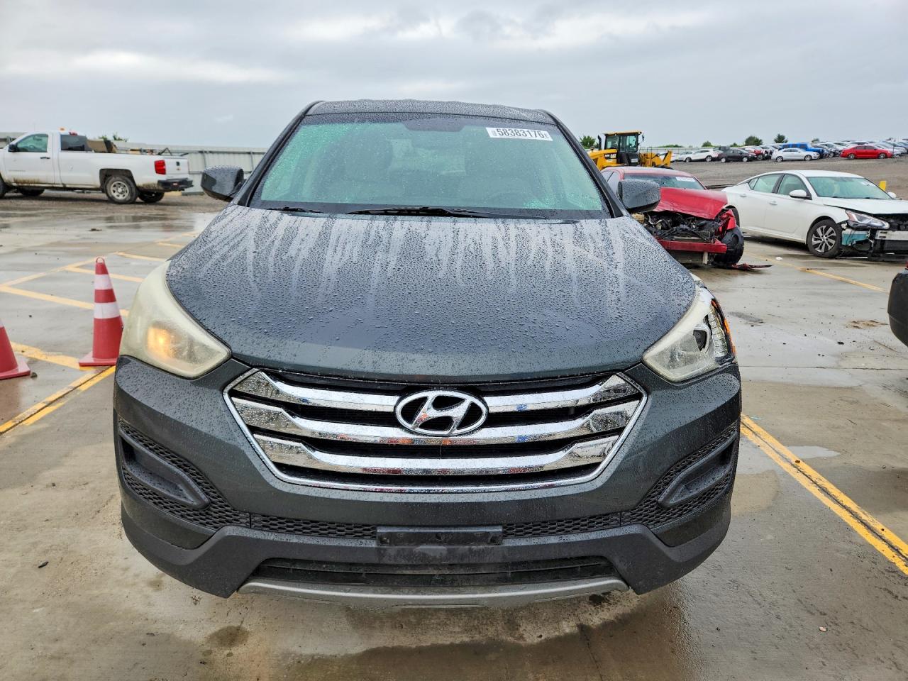 2013 Hyundai Santa Fe Sport 2.4l Green vin: 5XYZT3LB5DG021746