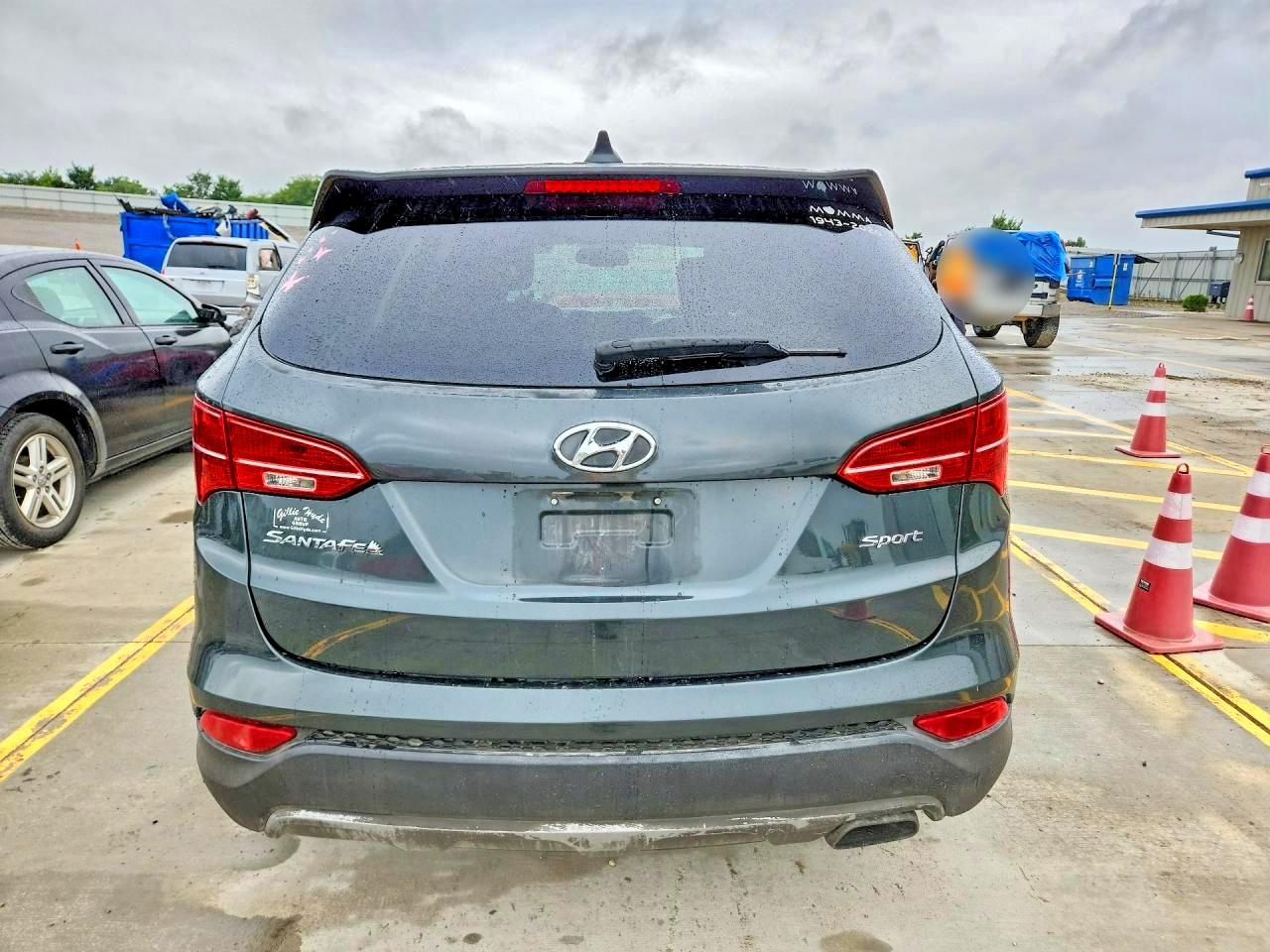 2013 Hyundai Santa Fe Sport 2.4l Green vin: 5XYZT3LB5DG021746