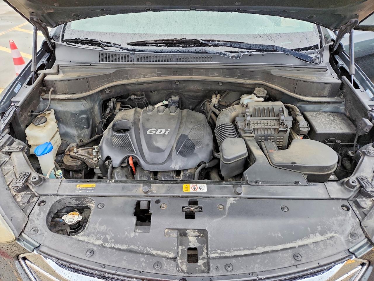 2013 Hyundai Santa Fe Sport 2.4l Green vin: 5XYZT3LB5DG021746