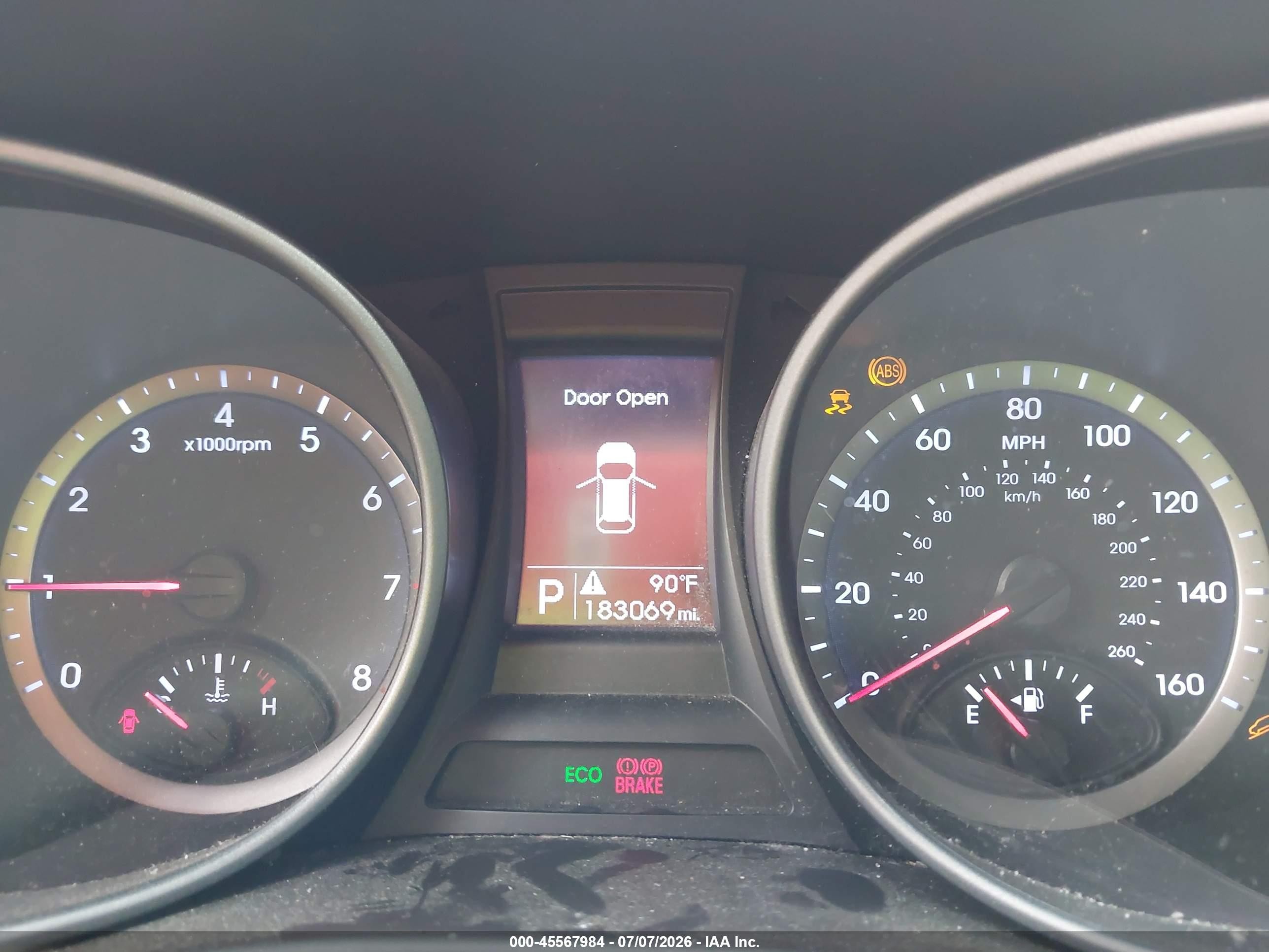 2013 Hyundai Santa Fe Sport Black vin: 5XYZT3LB5DG073734