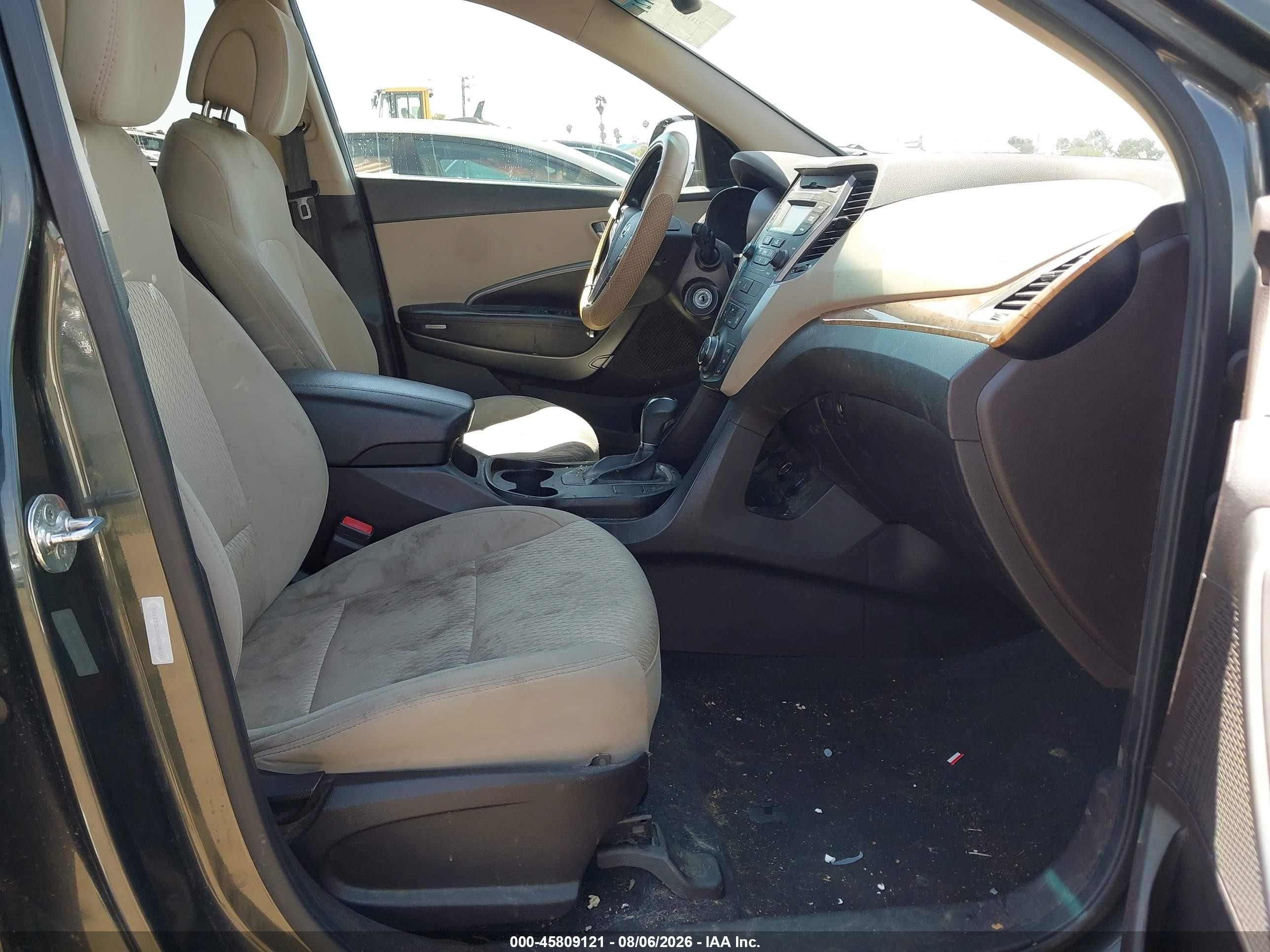 2013 Hyundai Santa Fe Sport Gray vin: 5XYZT3LB5DG106537