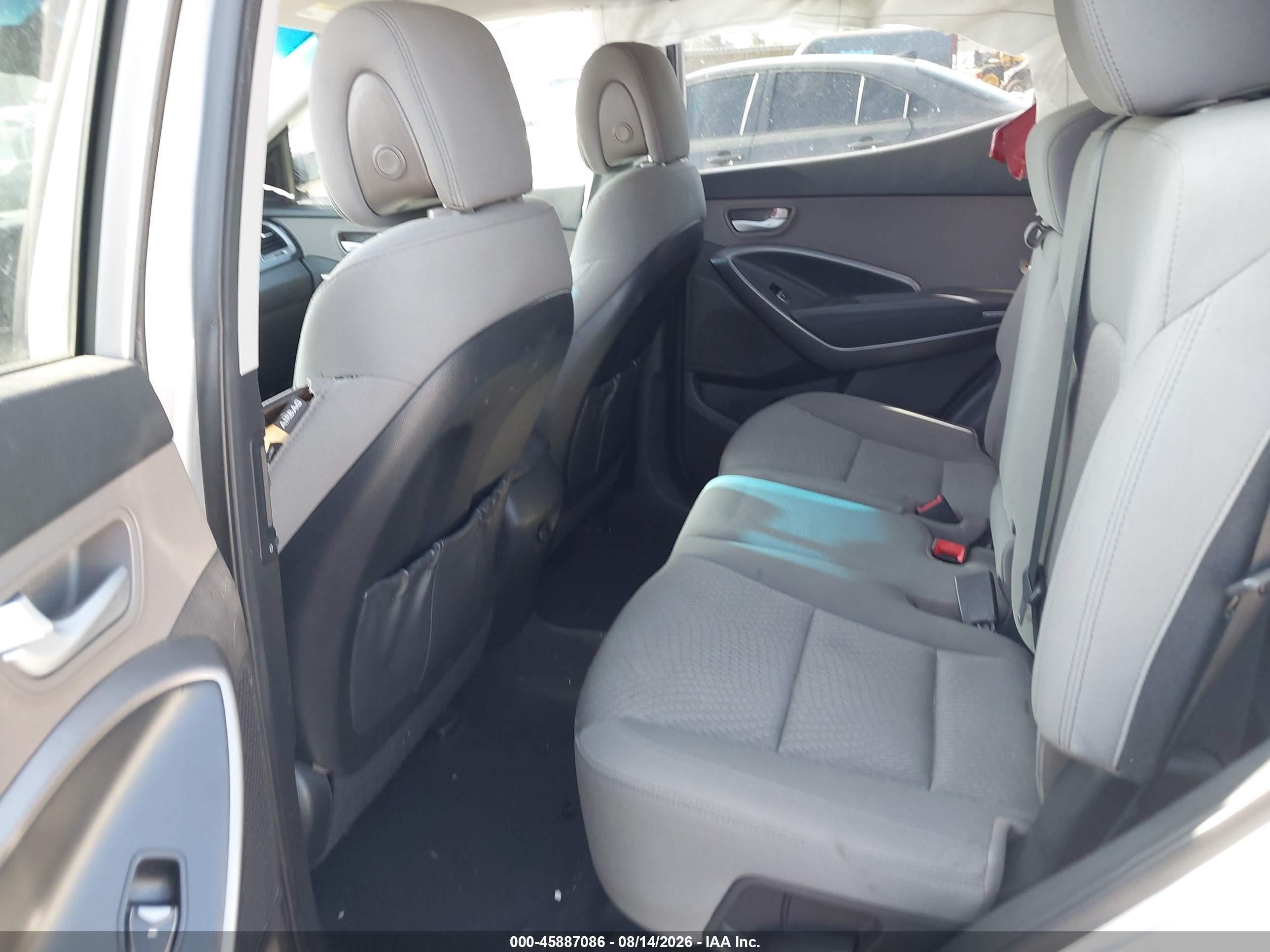 2014 Hyundai Santa Fe Sport 2.4l Gray vin: 5XYZT3LB5EG132105
