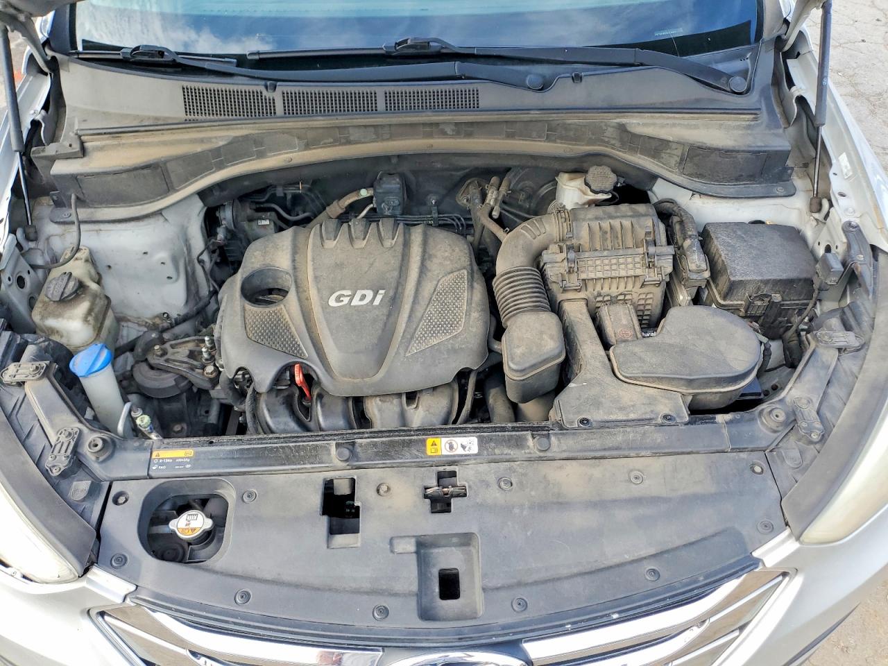 2014 Hyundai Santa Fe Sport 2.4l Silver vin: 5XYZT3LB5EG134341